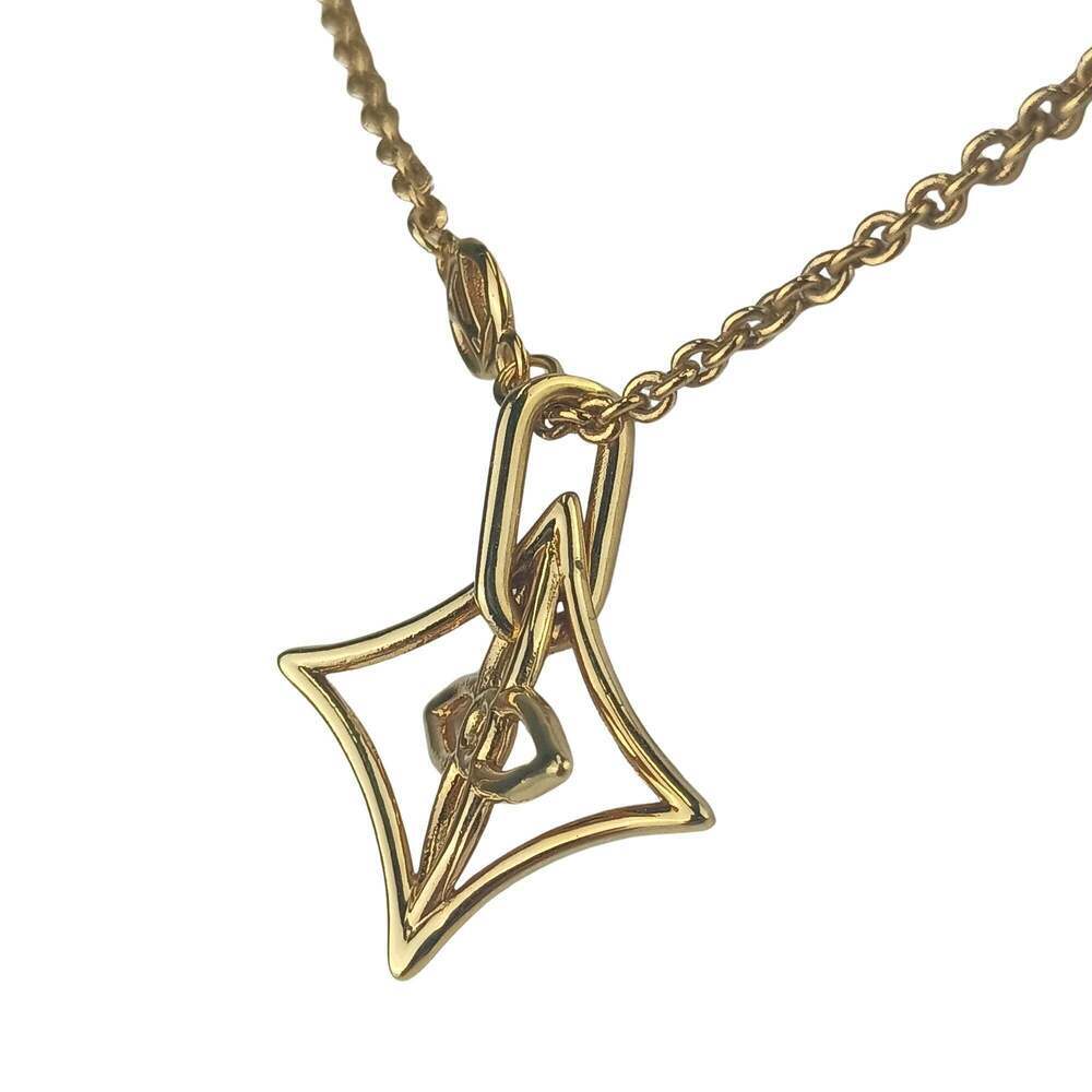 LOUIS VUITTON Gold Necklace - Picture 2 of 8